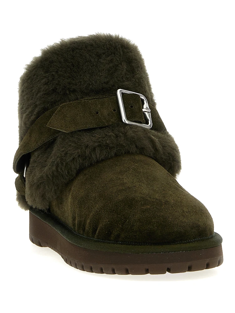 Bicolor Leather Ankle Boots alternative