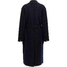Blue Wool Coat