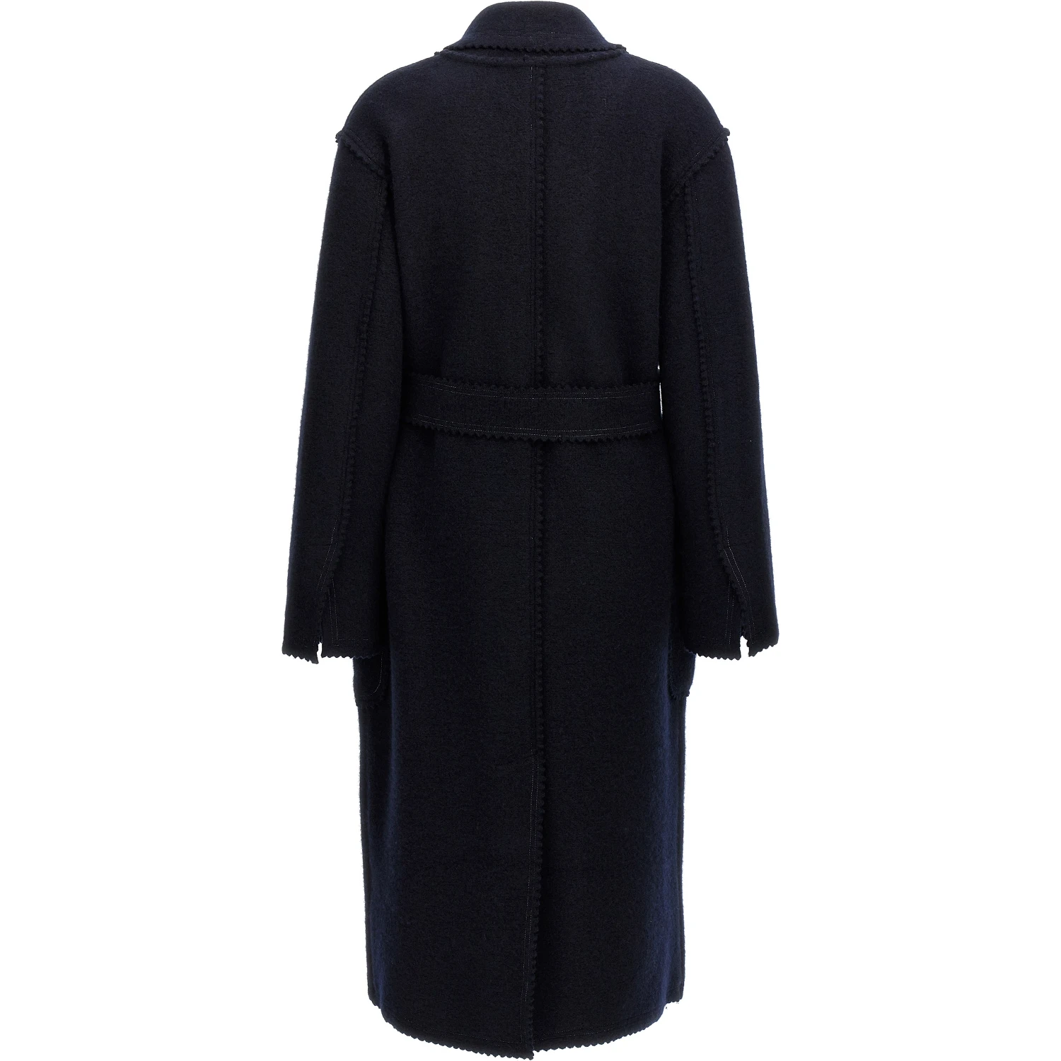 Blue Wool Coat