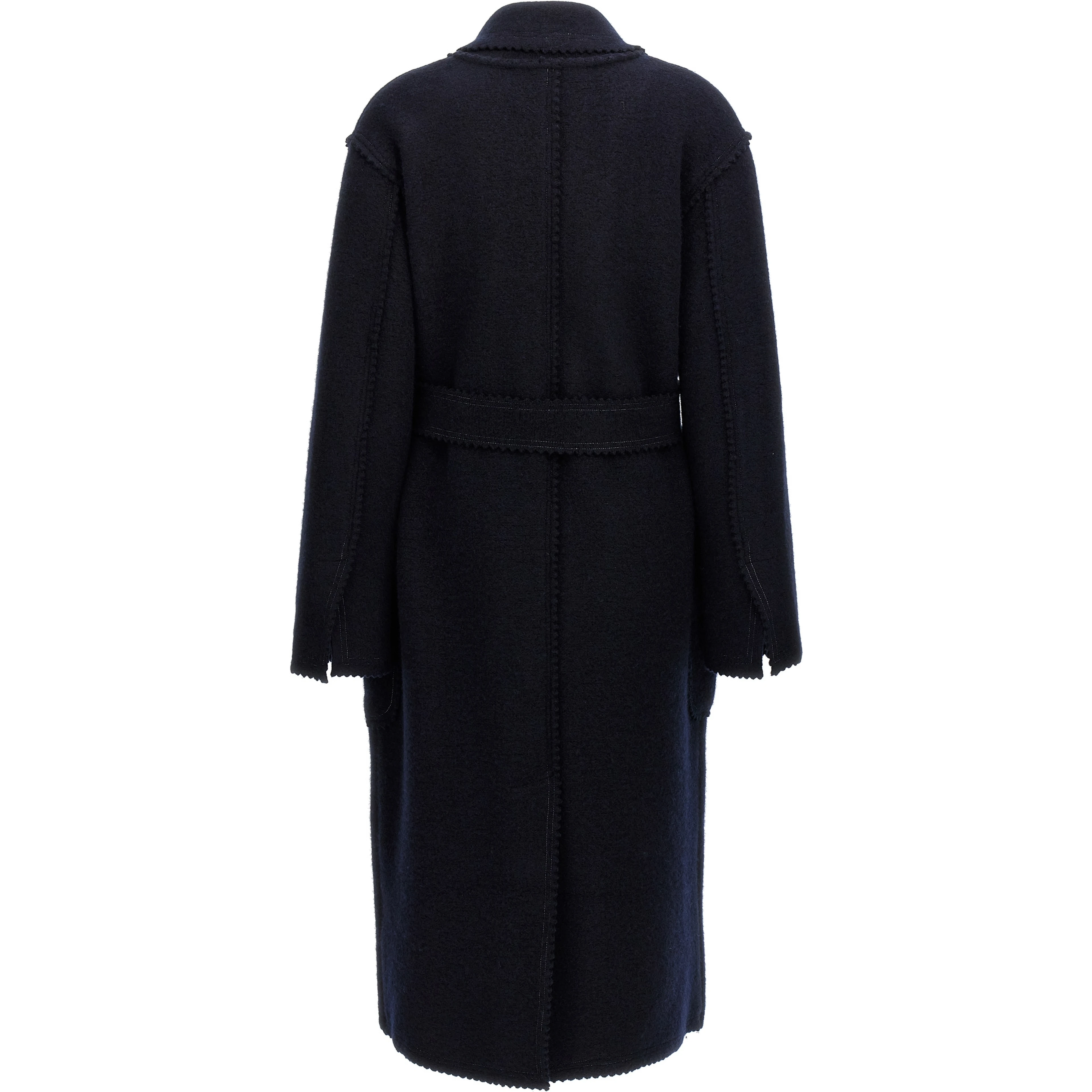 Blue Wool Coat