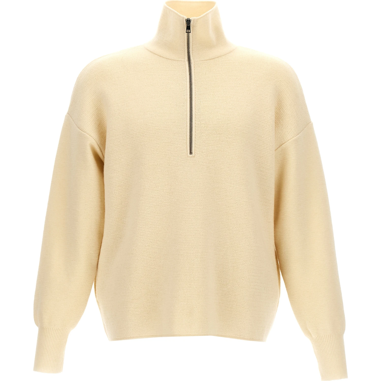 White Merino Wool Cardigan