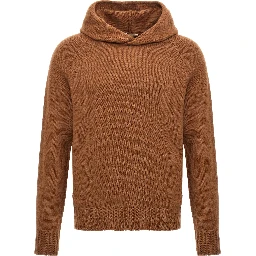 Brown Wool Cardigan