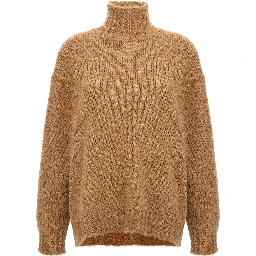 Beige Wool Cardigan