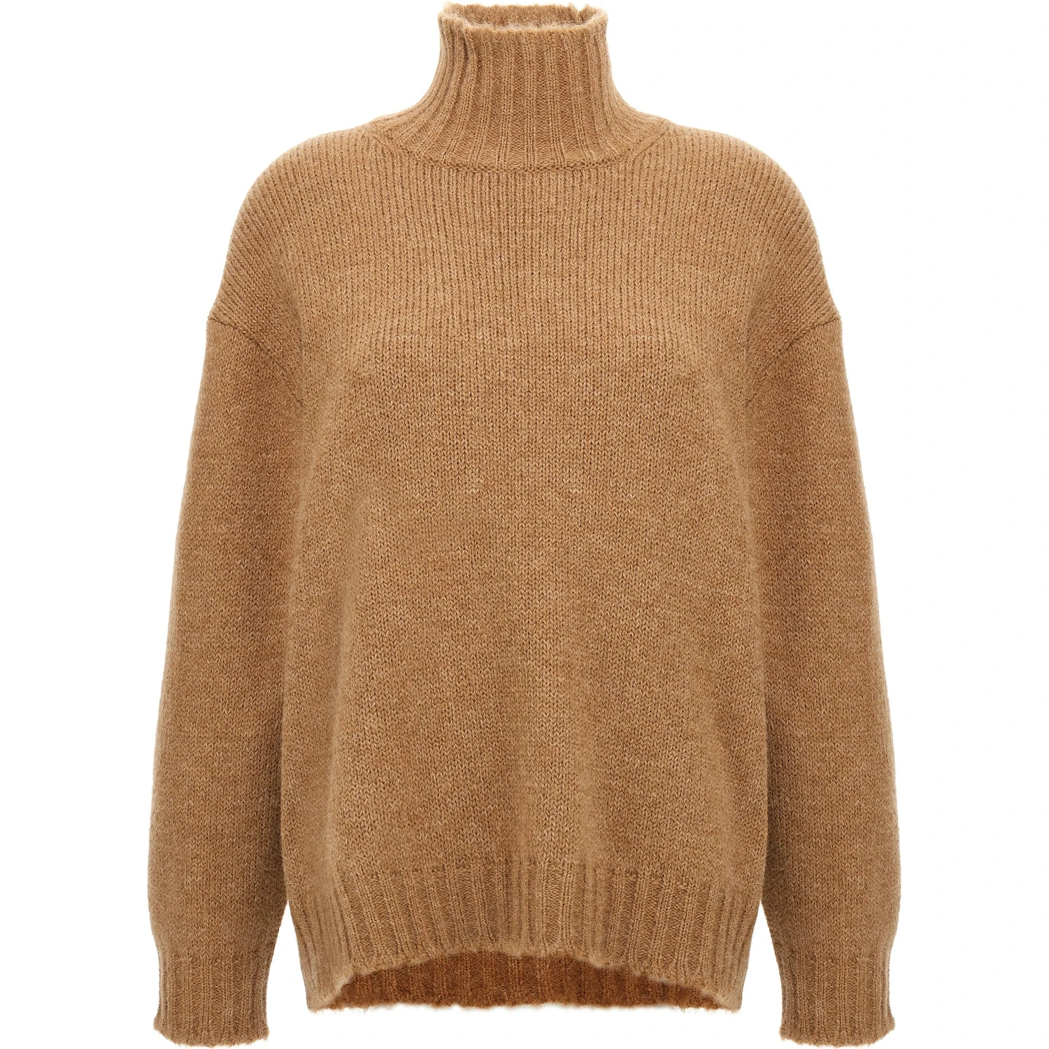 Beige Wool Cardigan
