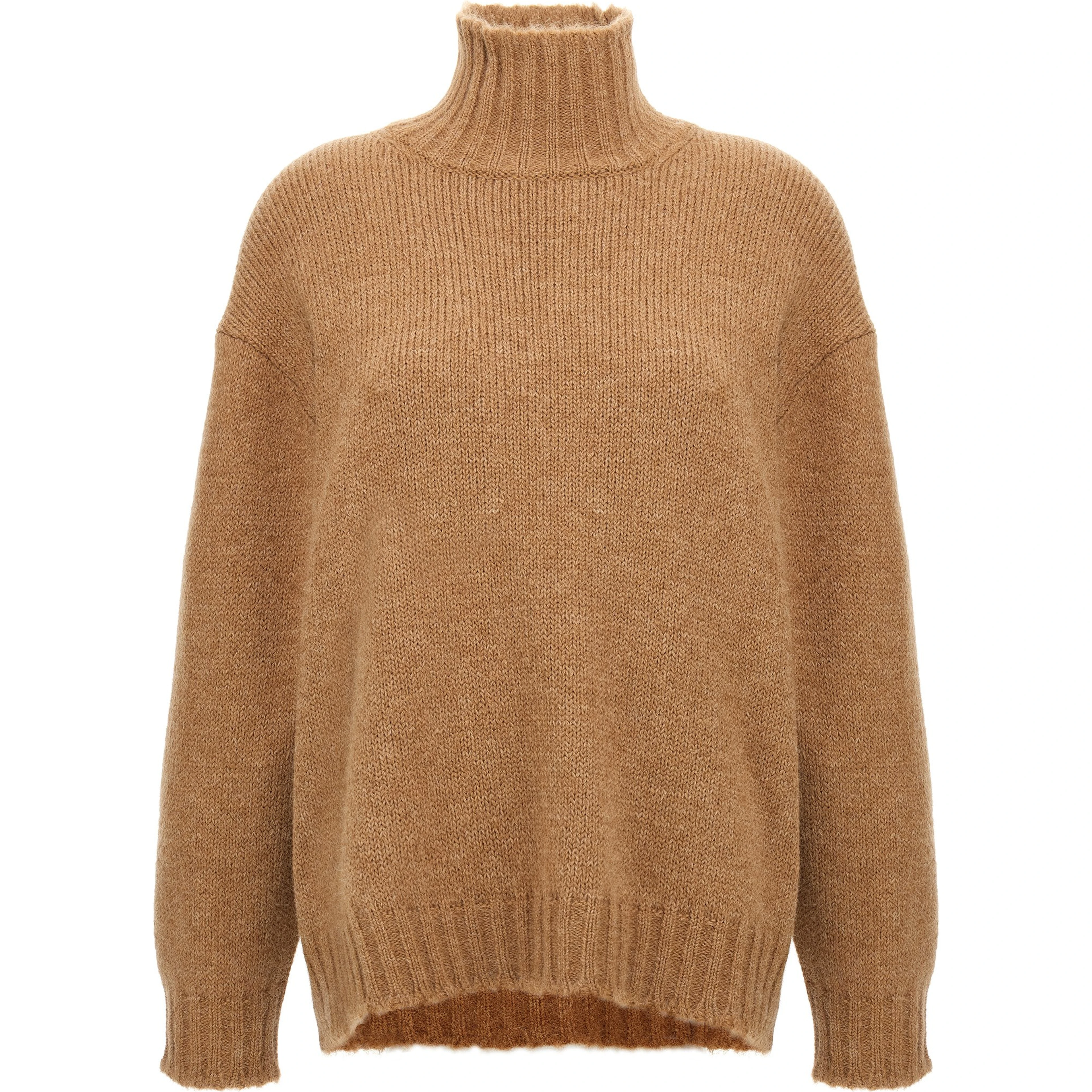 Beige Wool Cardigan