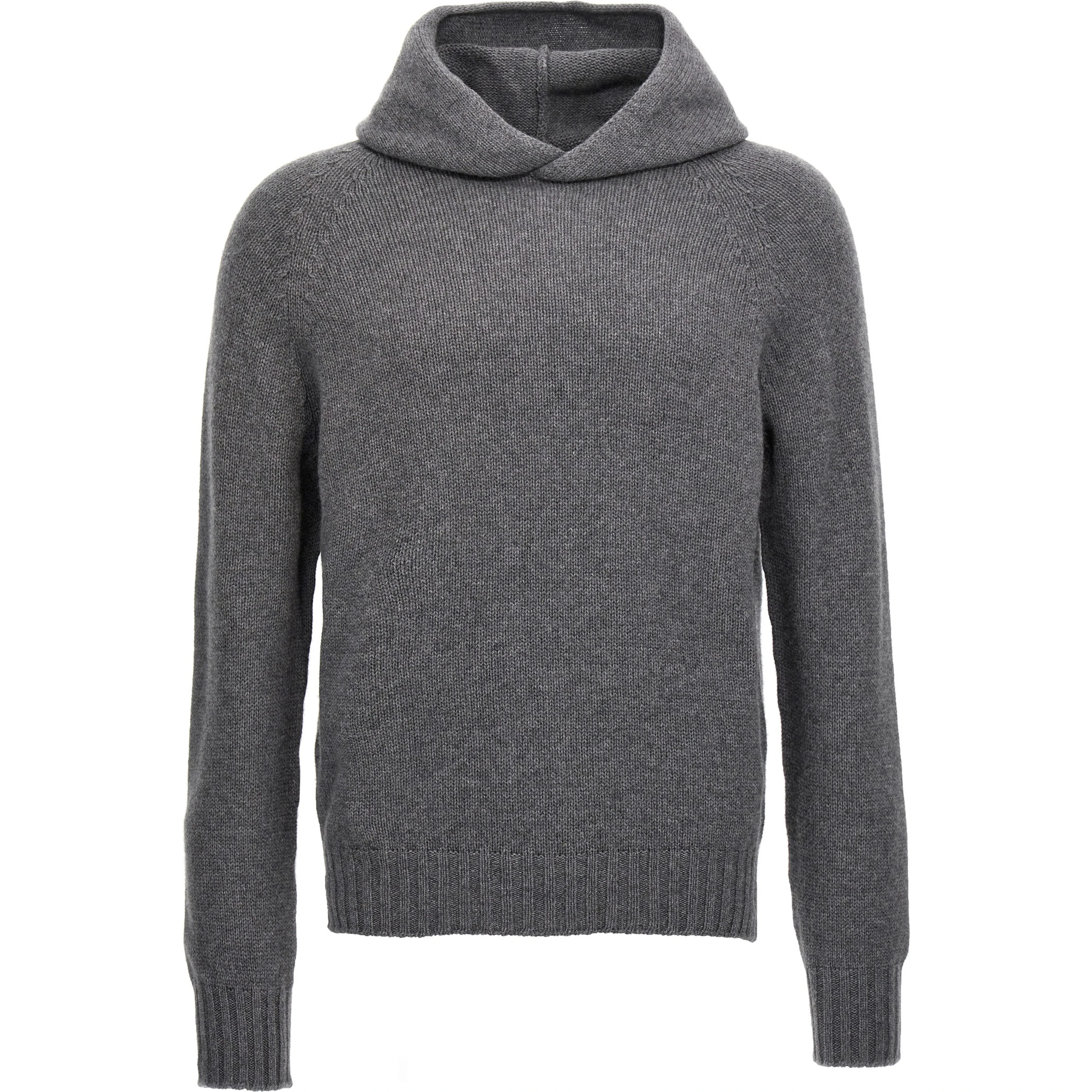 Gray Wool Cardigan