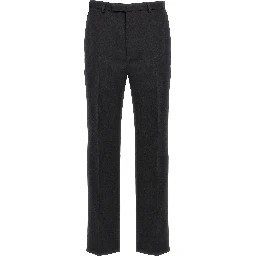 Gray Wool Dress Pants
