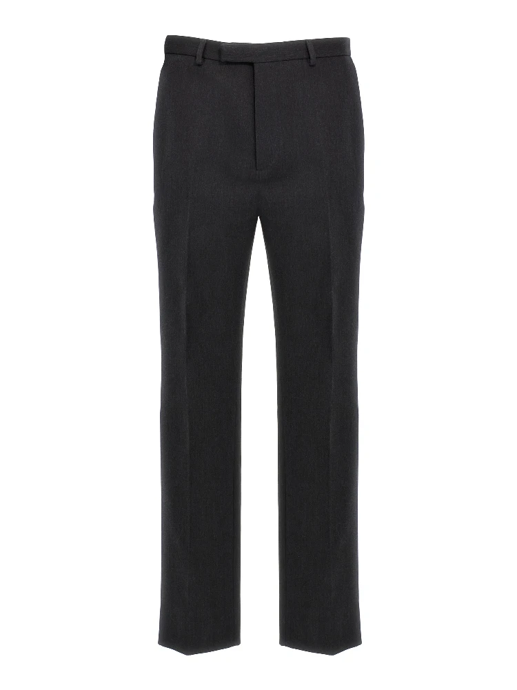 Gray Wool Dress Pants