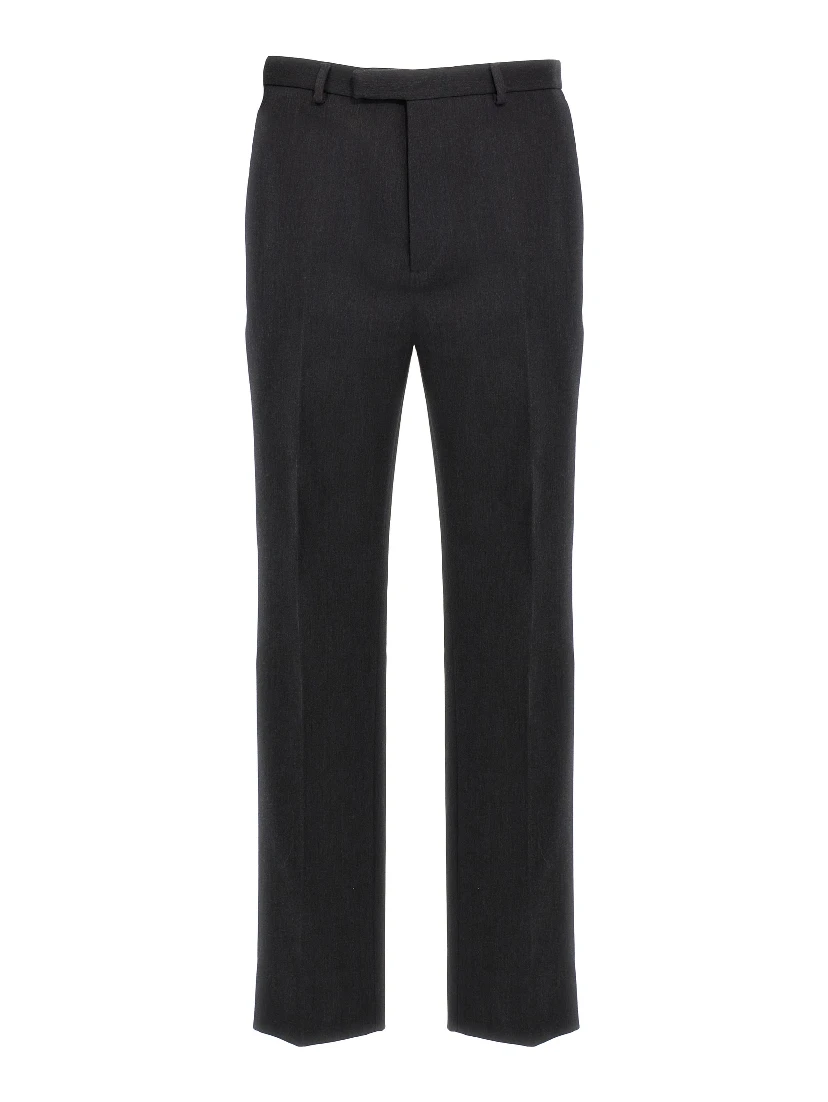Gray Wool Dress Pants