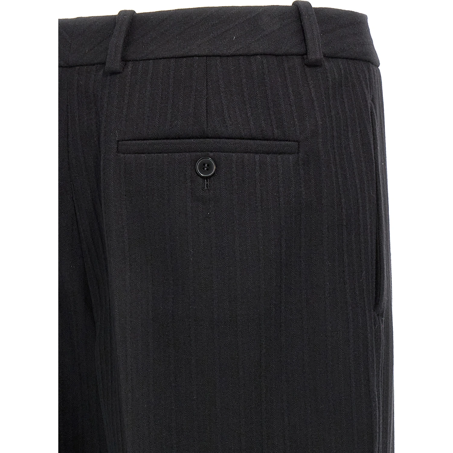 Black Wool Dress Pants