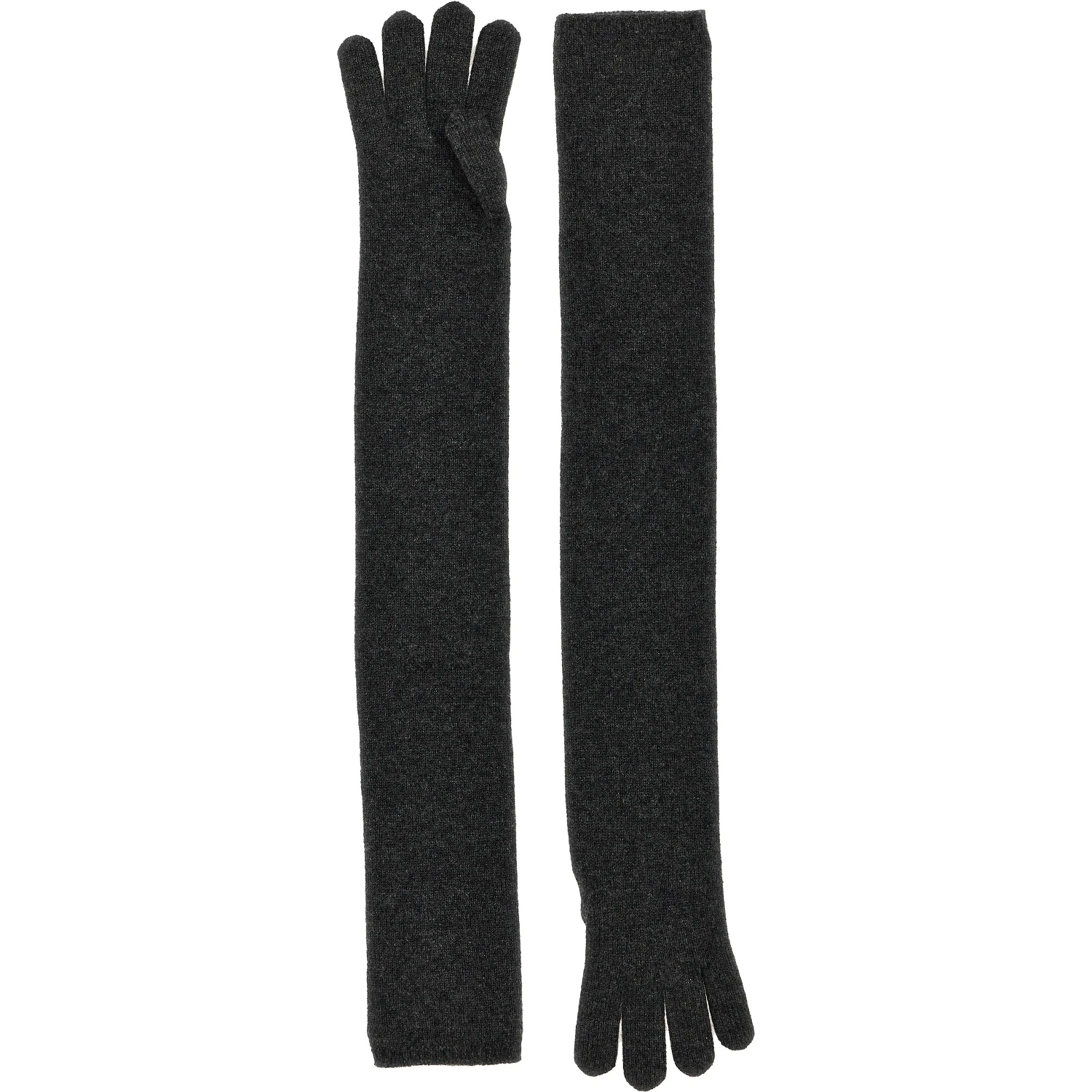 Gray Cashmere Gloves