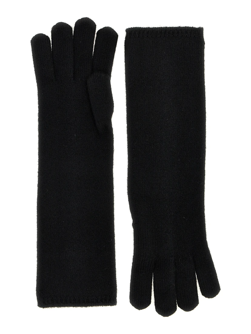 Black Cashmere Gloves