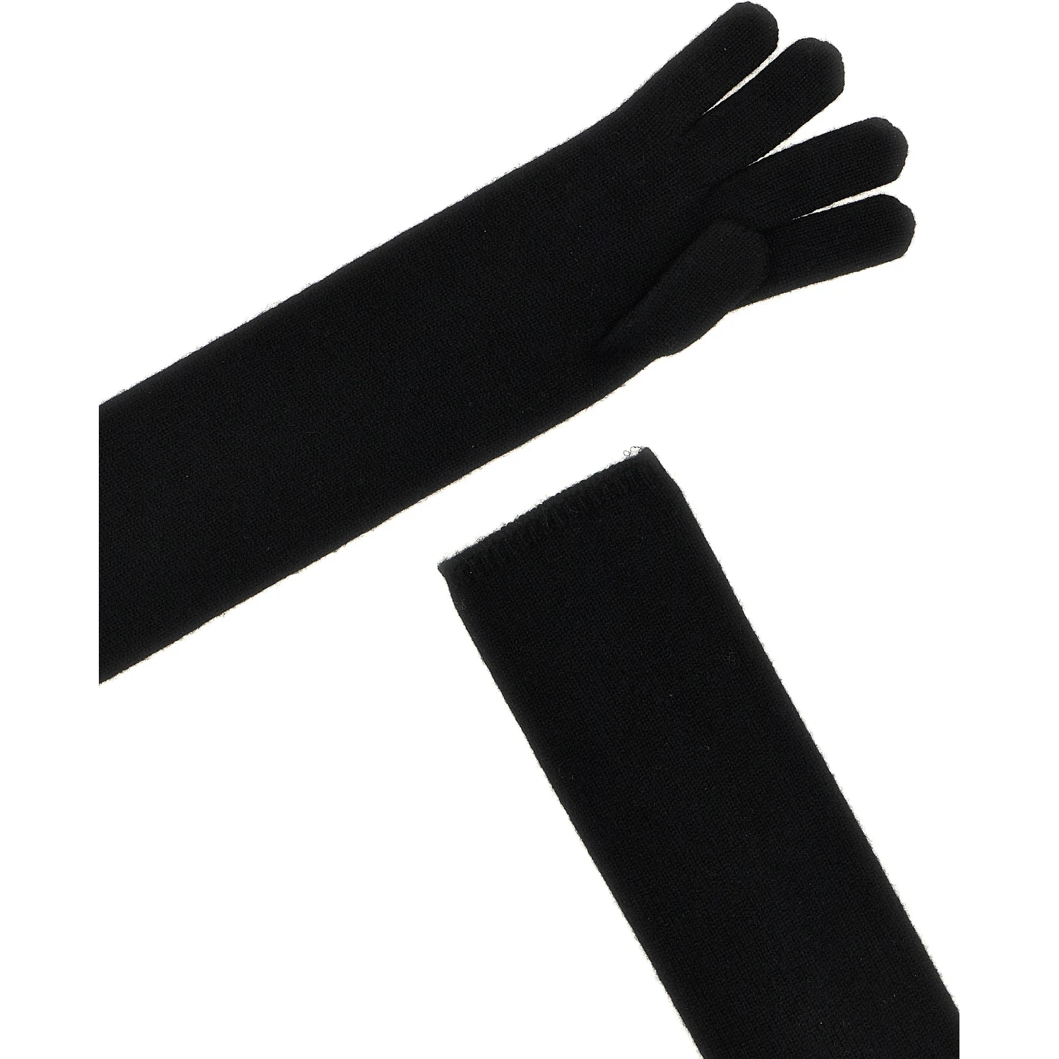 Black Cashmere Gloves