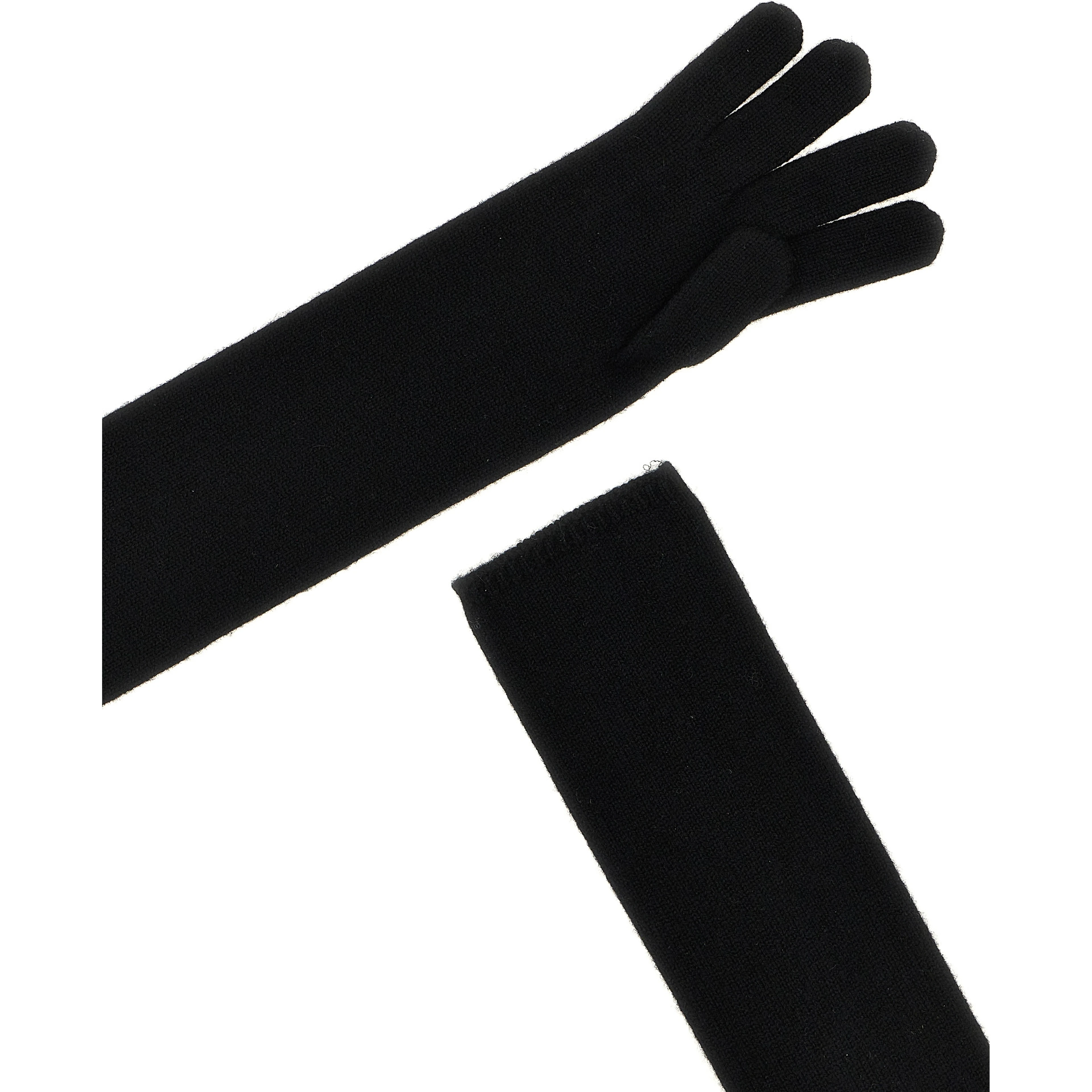 Black Cashmere Gloves
