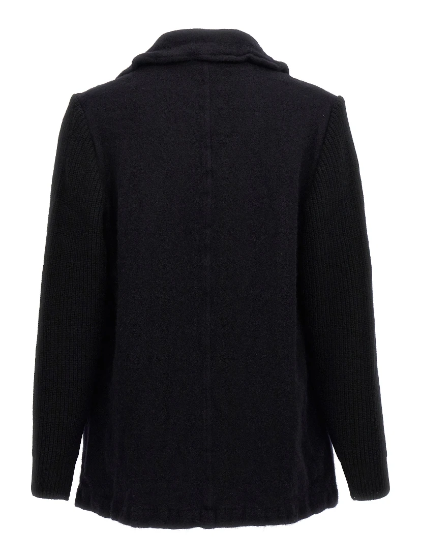 Blue Wool Coat