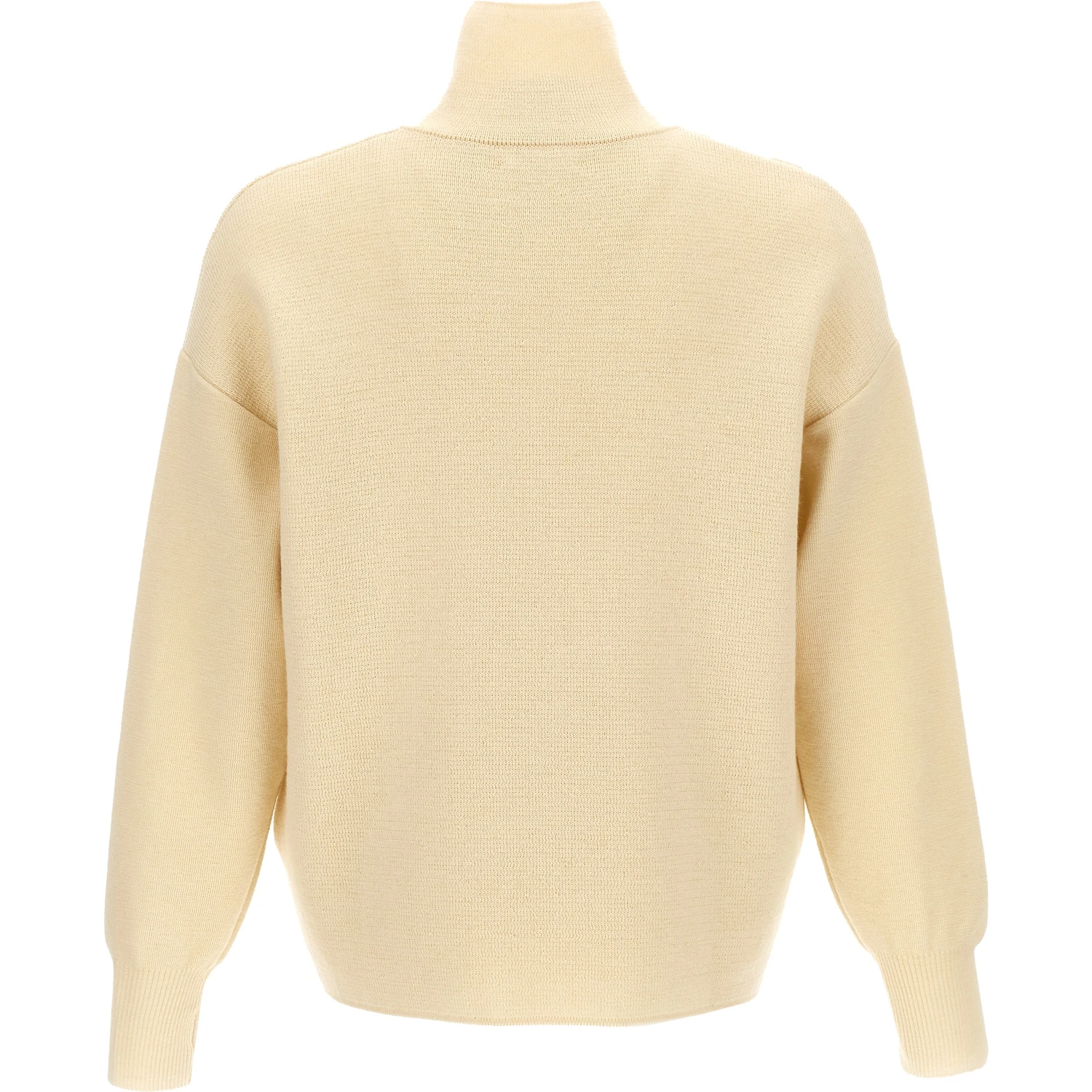 White Merino Wool Cardigan