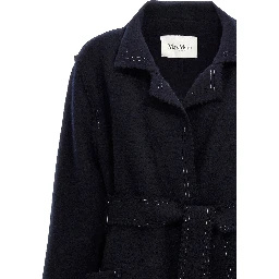 Blue Wool Coat