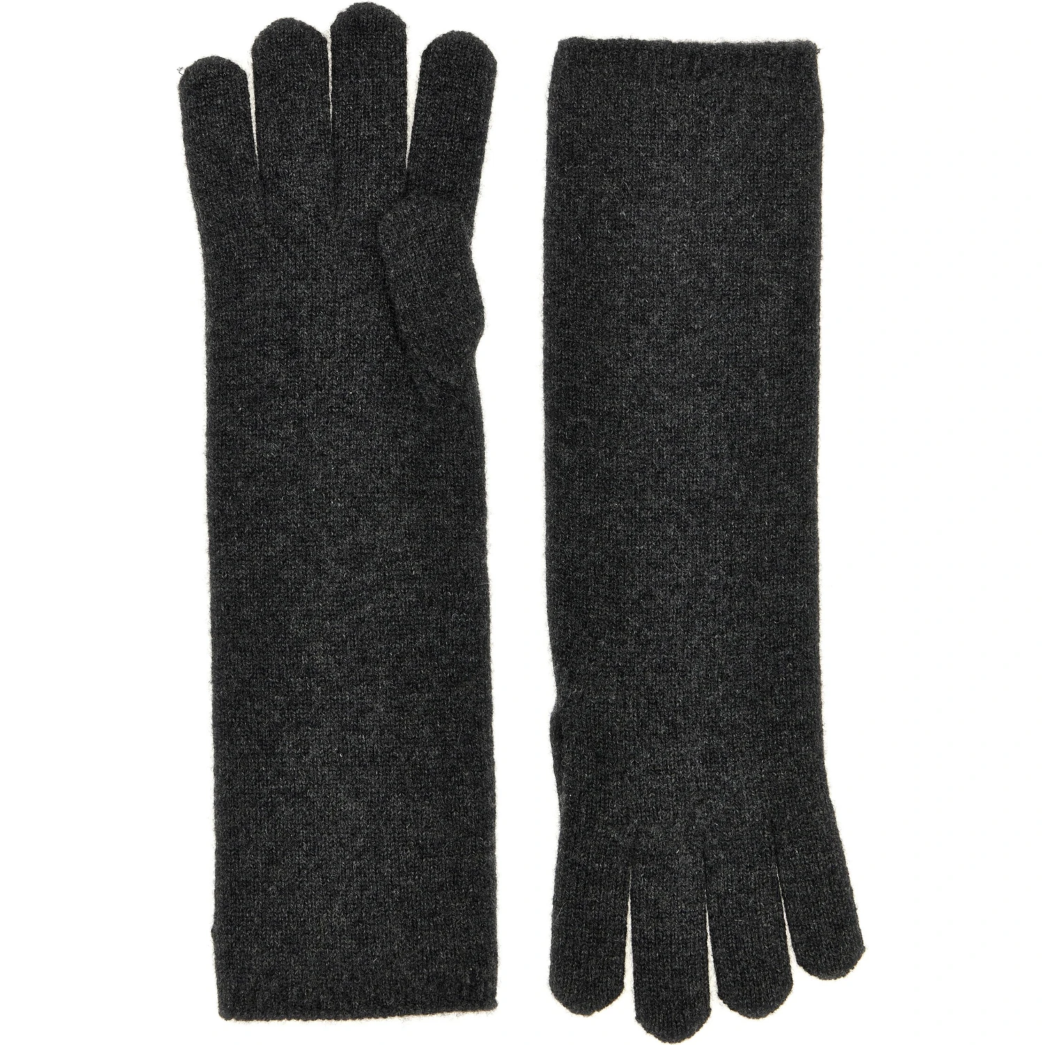 Gray Cashmere Gloves