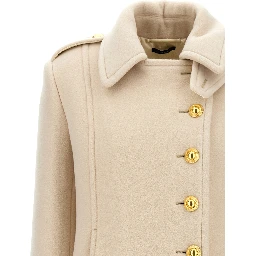 White Wool Coat
