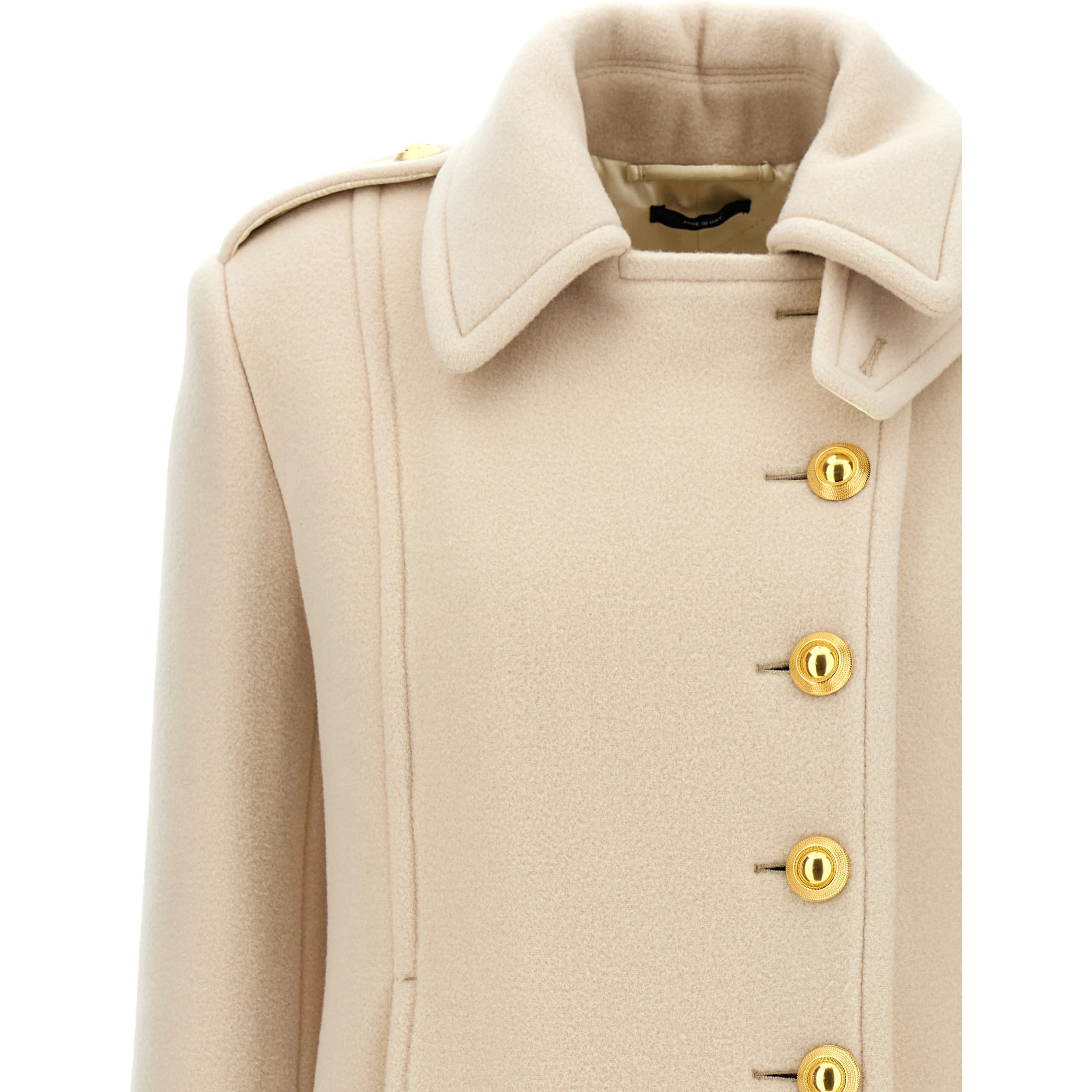 White Wool Coat