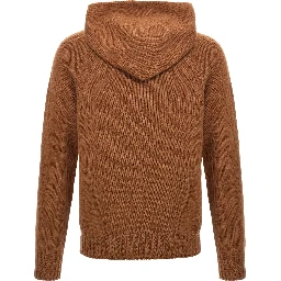 Brown Wool Cardigan