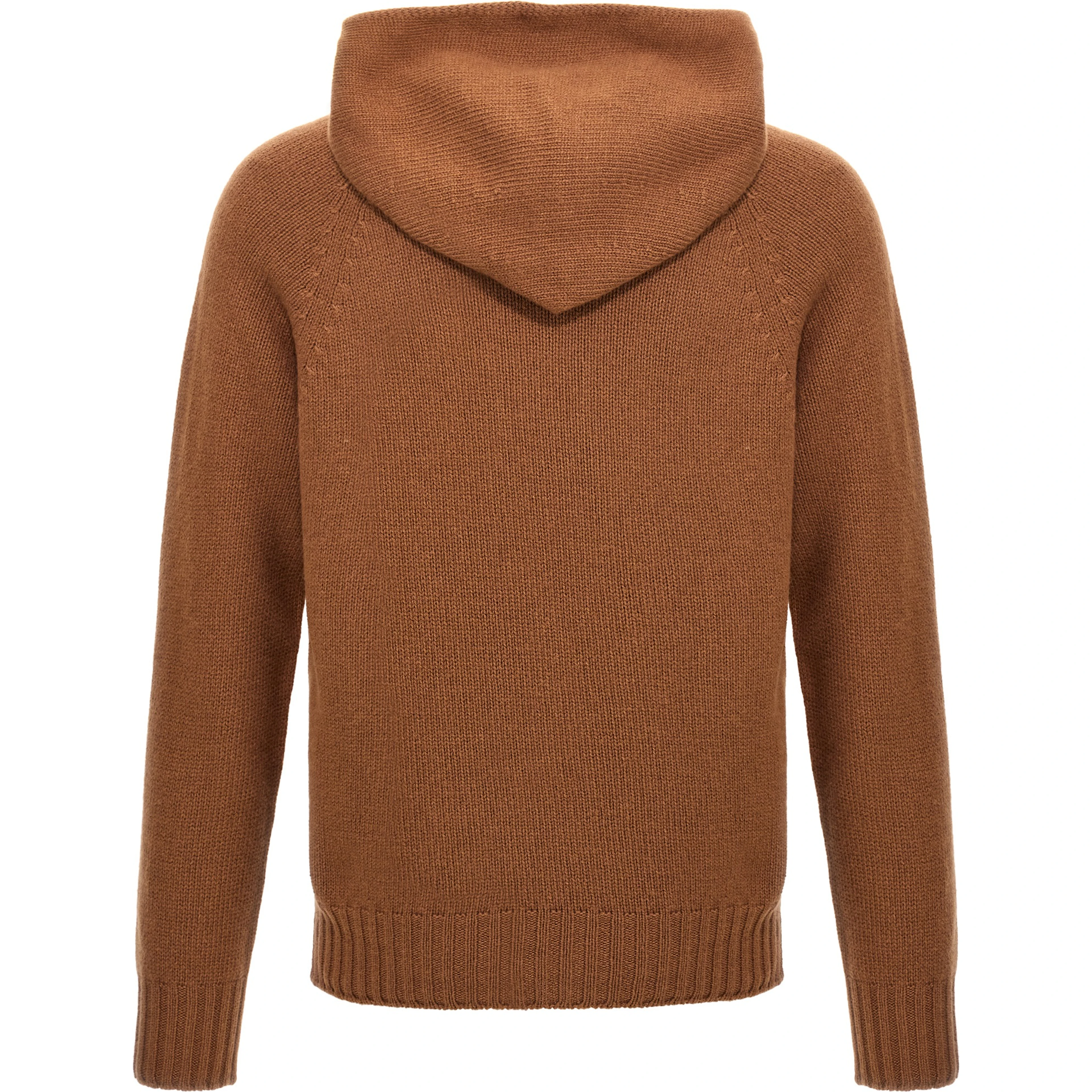 Brown Wool Cardigan