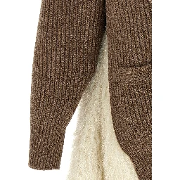 Brown Wool Cardigan
