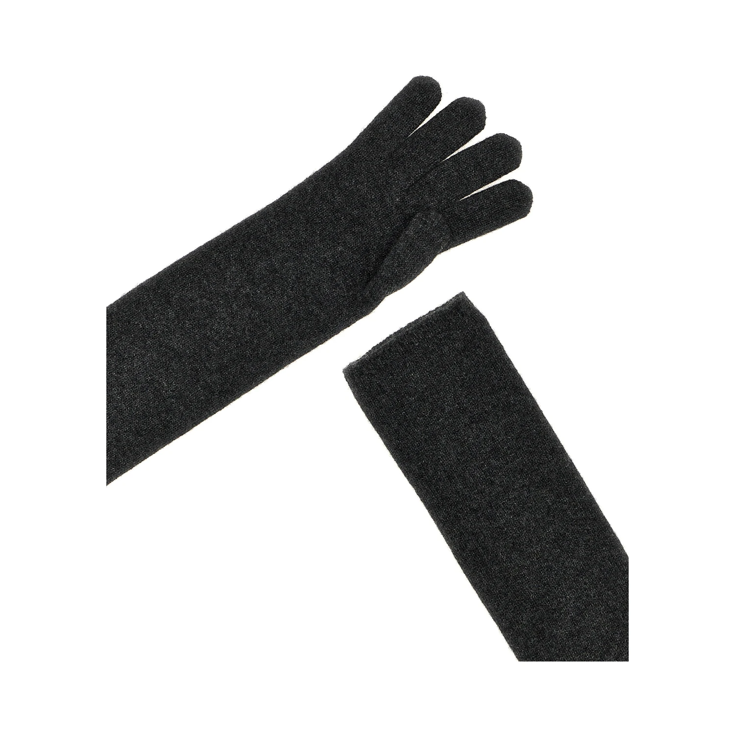 Gray Cashmere Gloves
