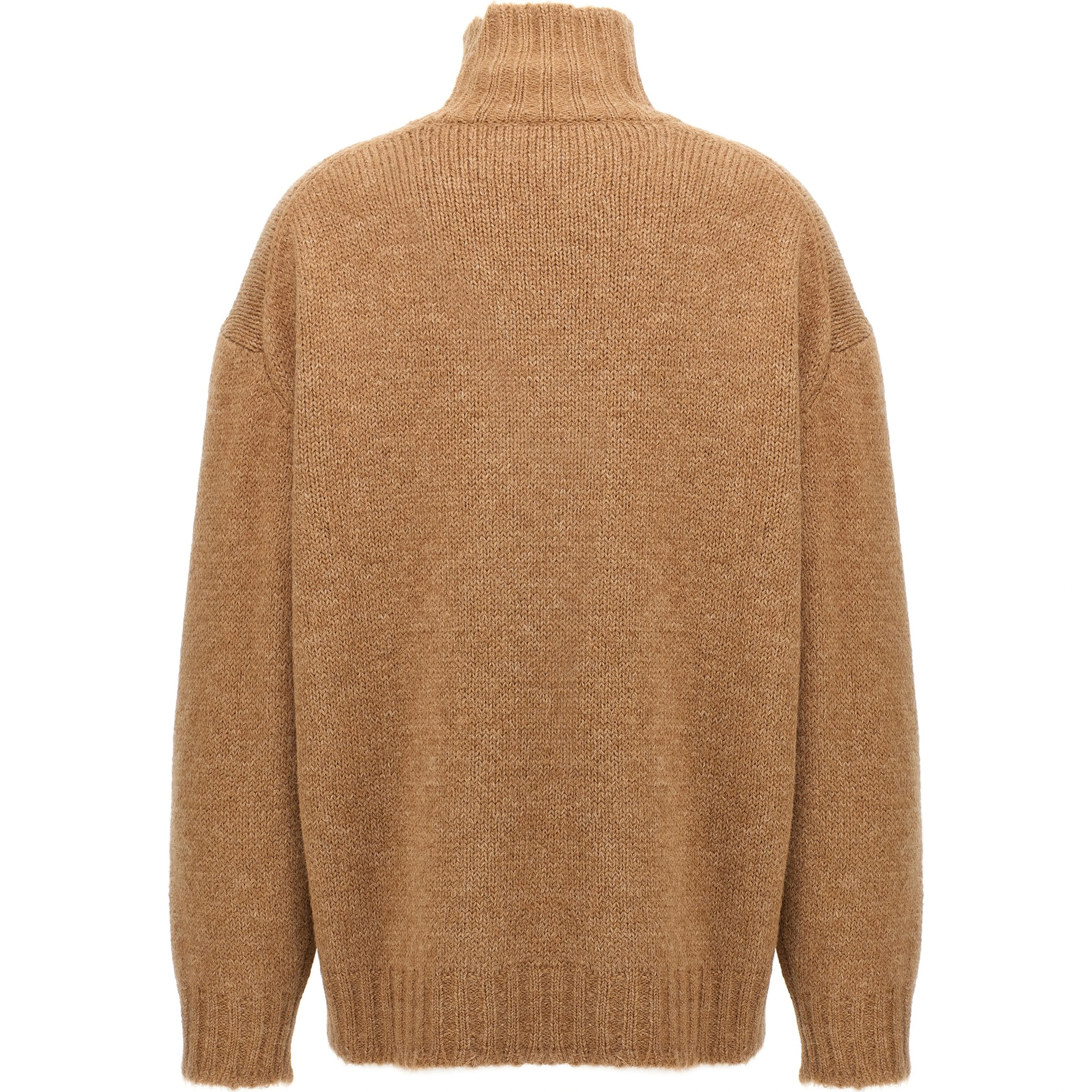 Beige Wool Cardigan