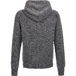 Gray Wool Cardigan