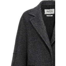 Gray Virgin Wool Coat