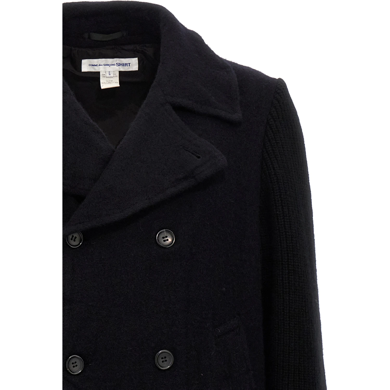 Blue Wool Coat