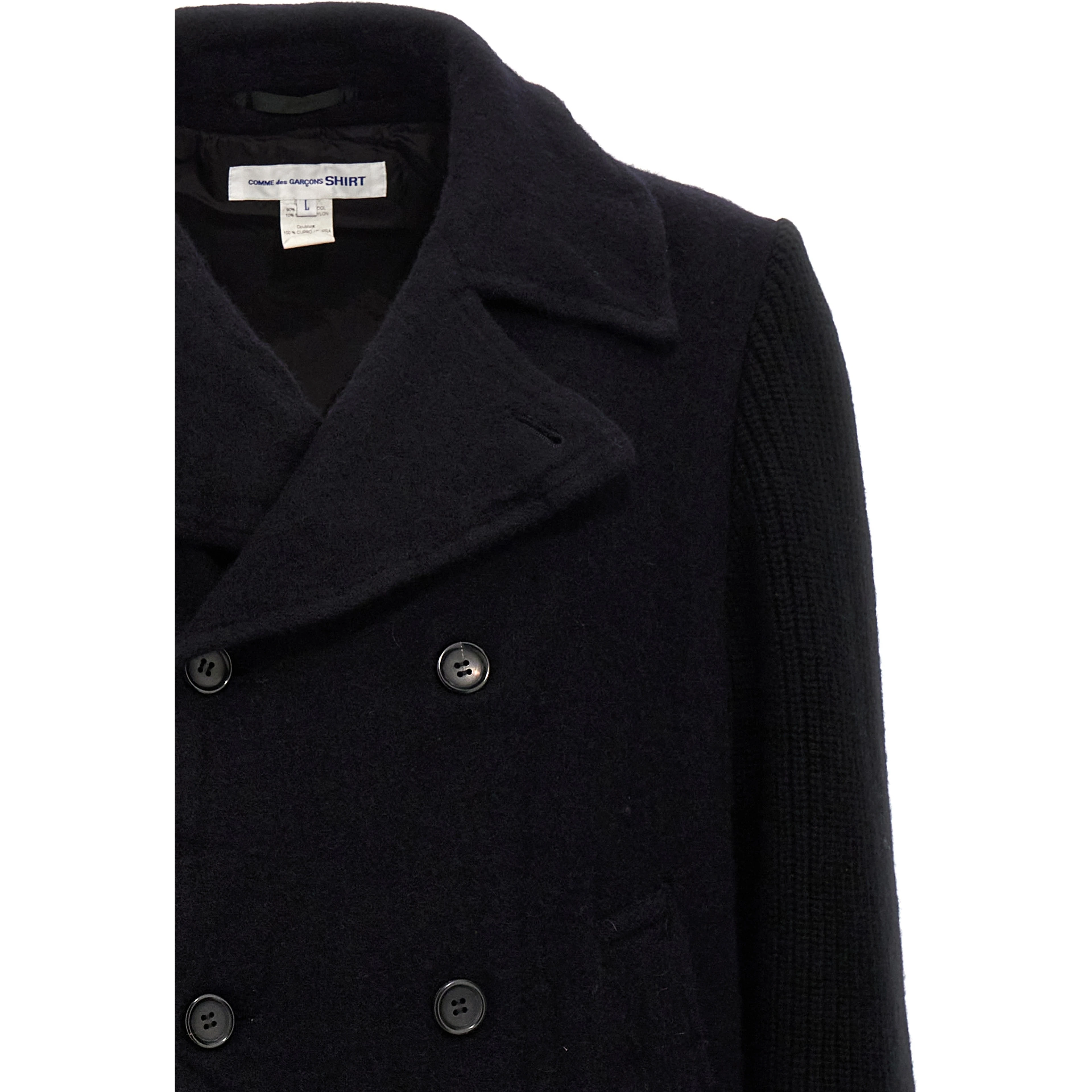 Blue Wool Coat