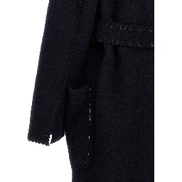 Blue Wool Coat