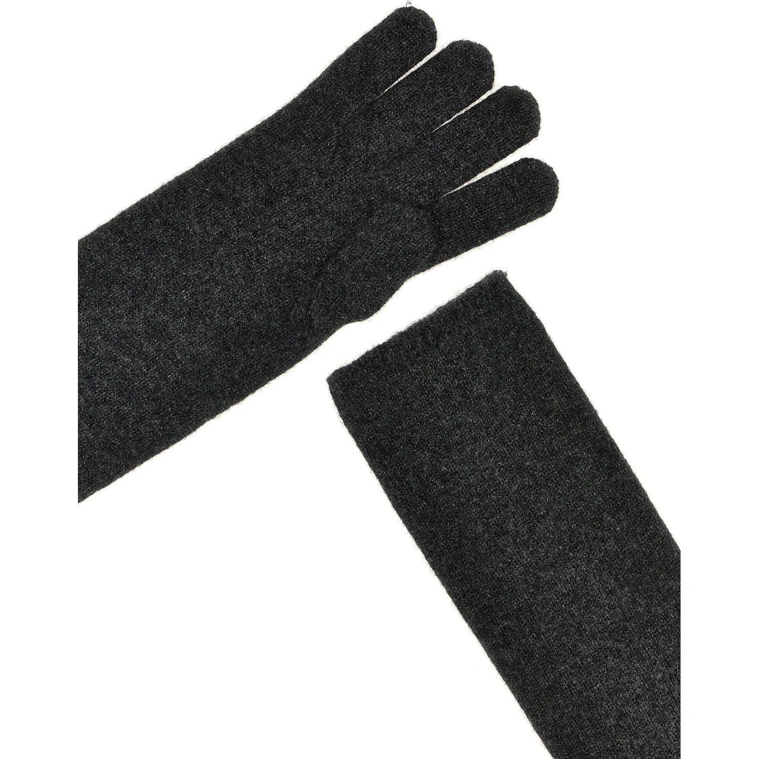 Gray Cashmere Gloves