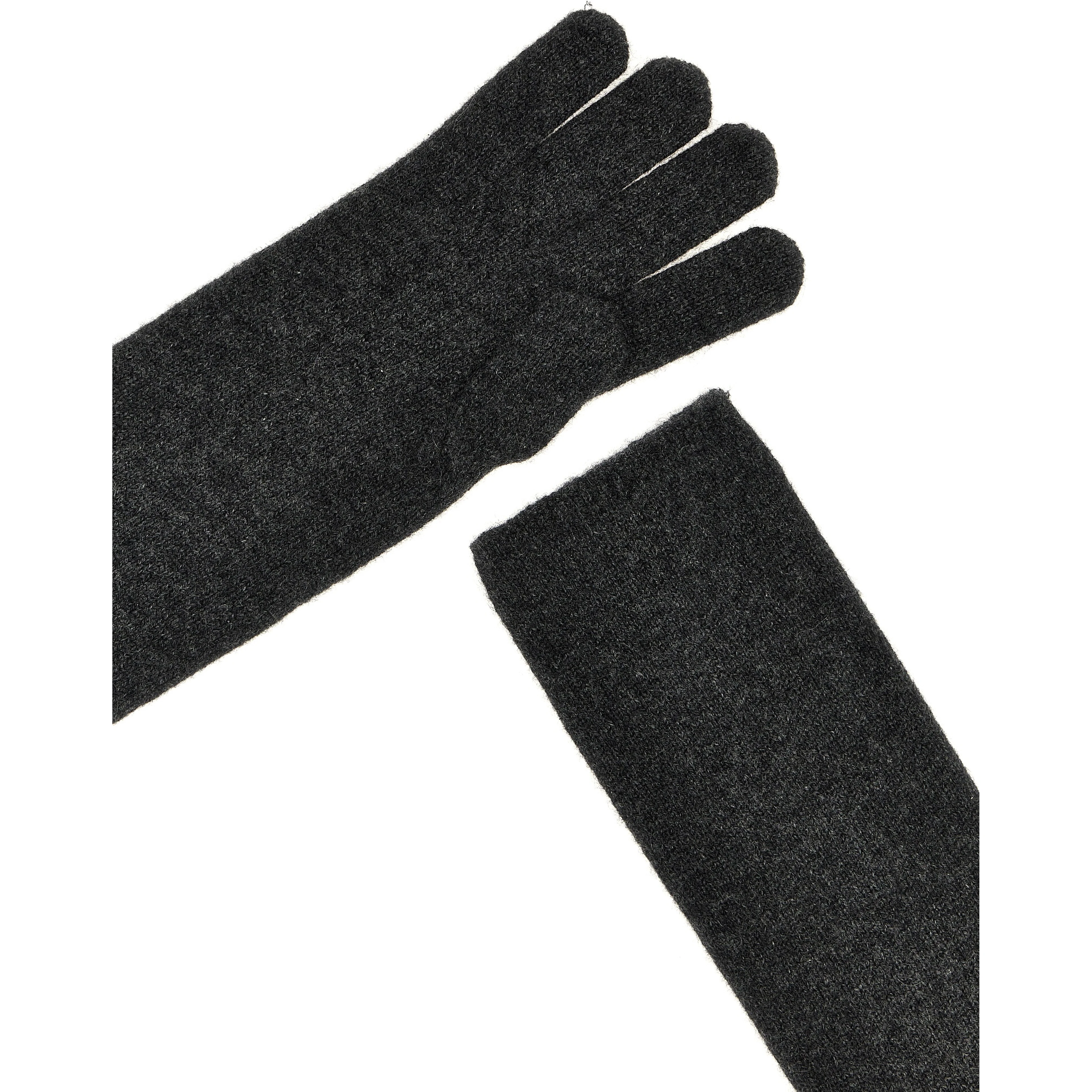 Gray Cashmere Gloves
