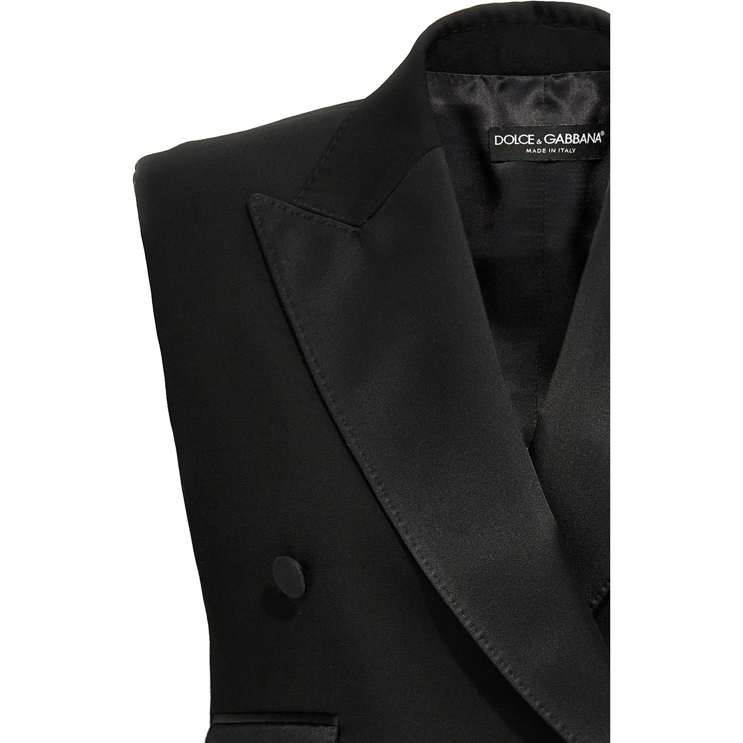 Black Silk Sleeveless Jacket