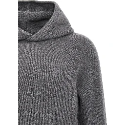 Gray Wool Cardigan