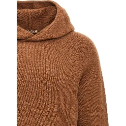 Brown Wool Cardigan