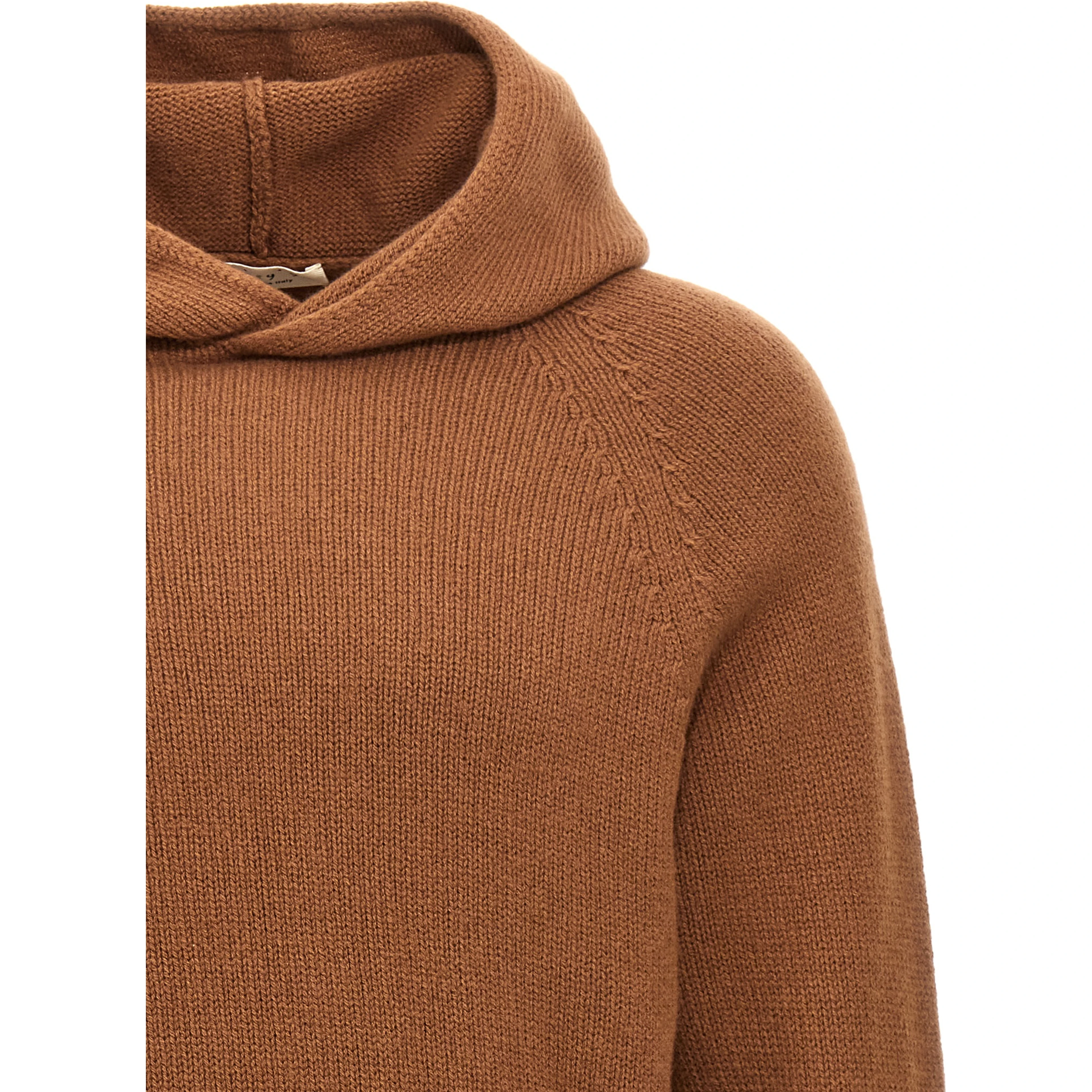 Brown Wool Cardigan