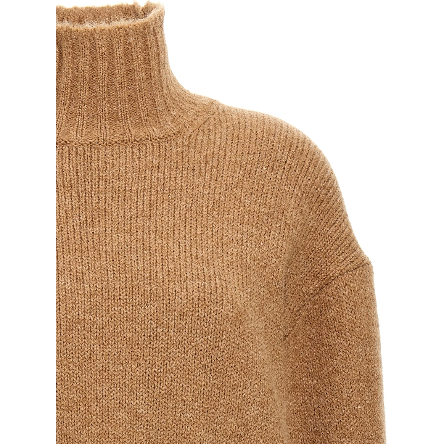 Beige Wool Cardigan