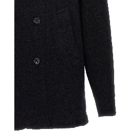 Blue Wool Coat