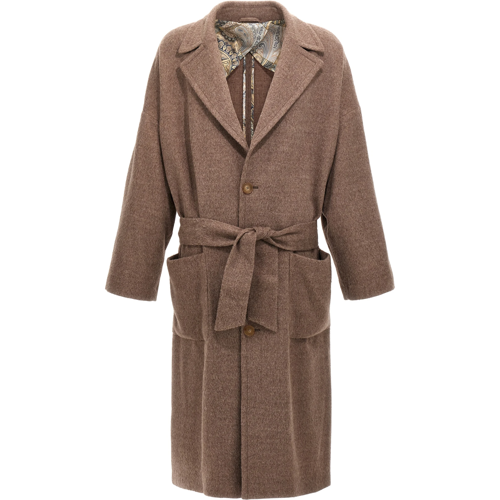 Beige Wool Coat