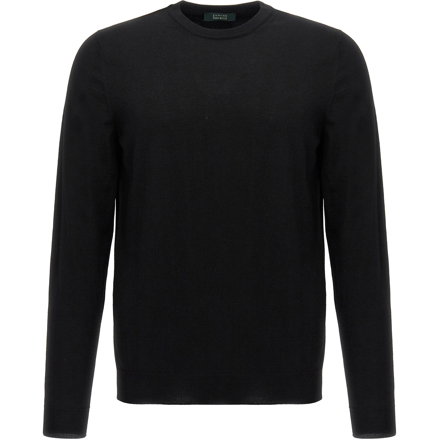 Black Virgin Wool Cardigan