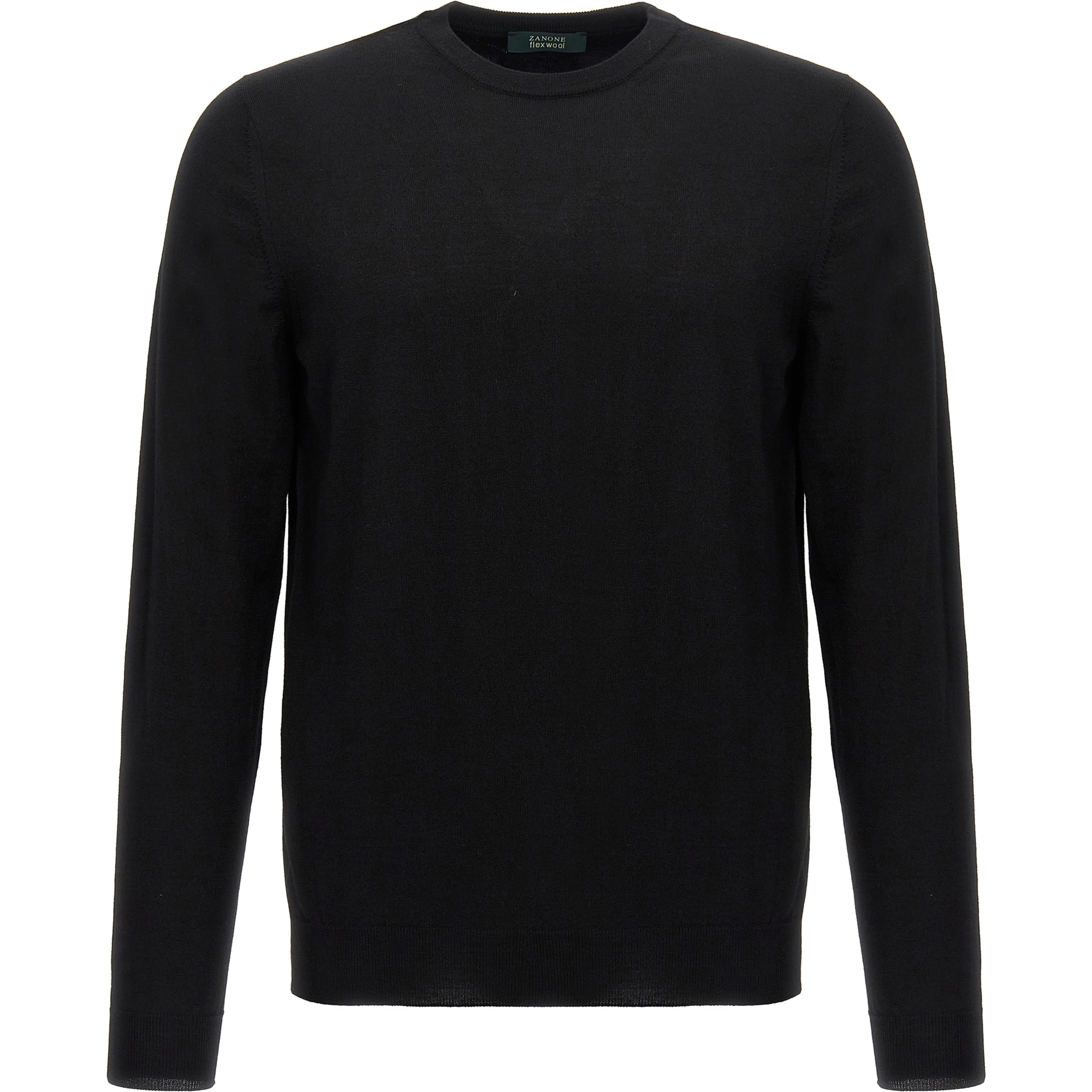 Black Virgin Wool Cardigan