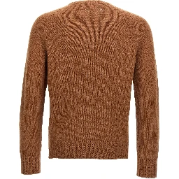 Brown Wool Cardigan