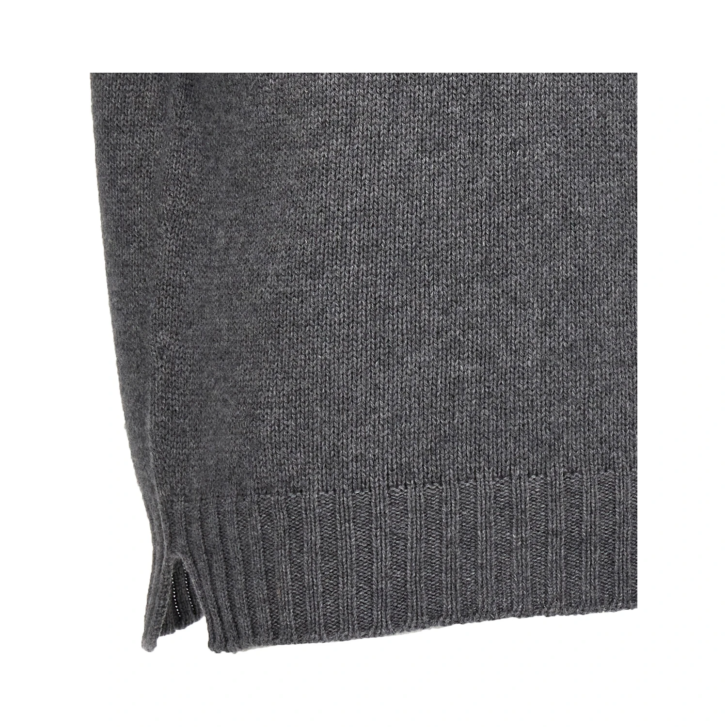 Gray Wool Cardigan