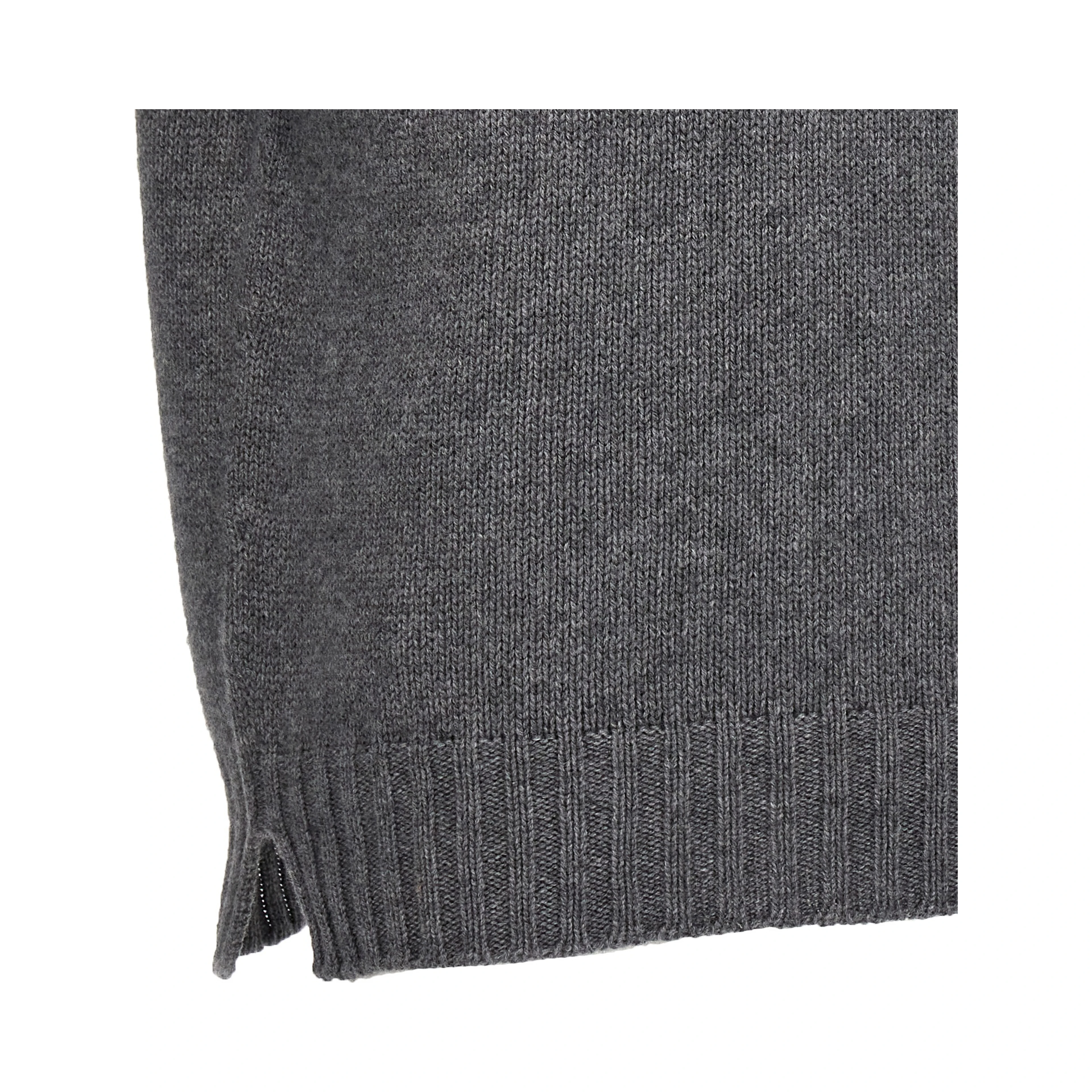 Gray Wool Cardigan