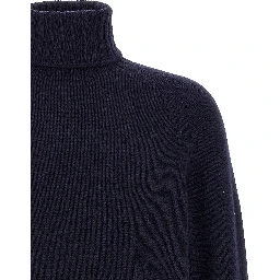 Blue Wool Cardigan
