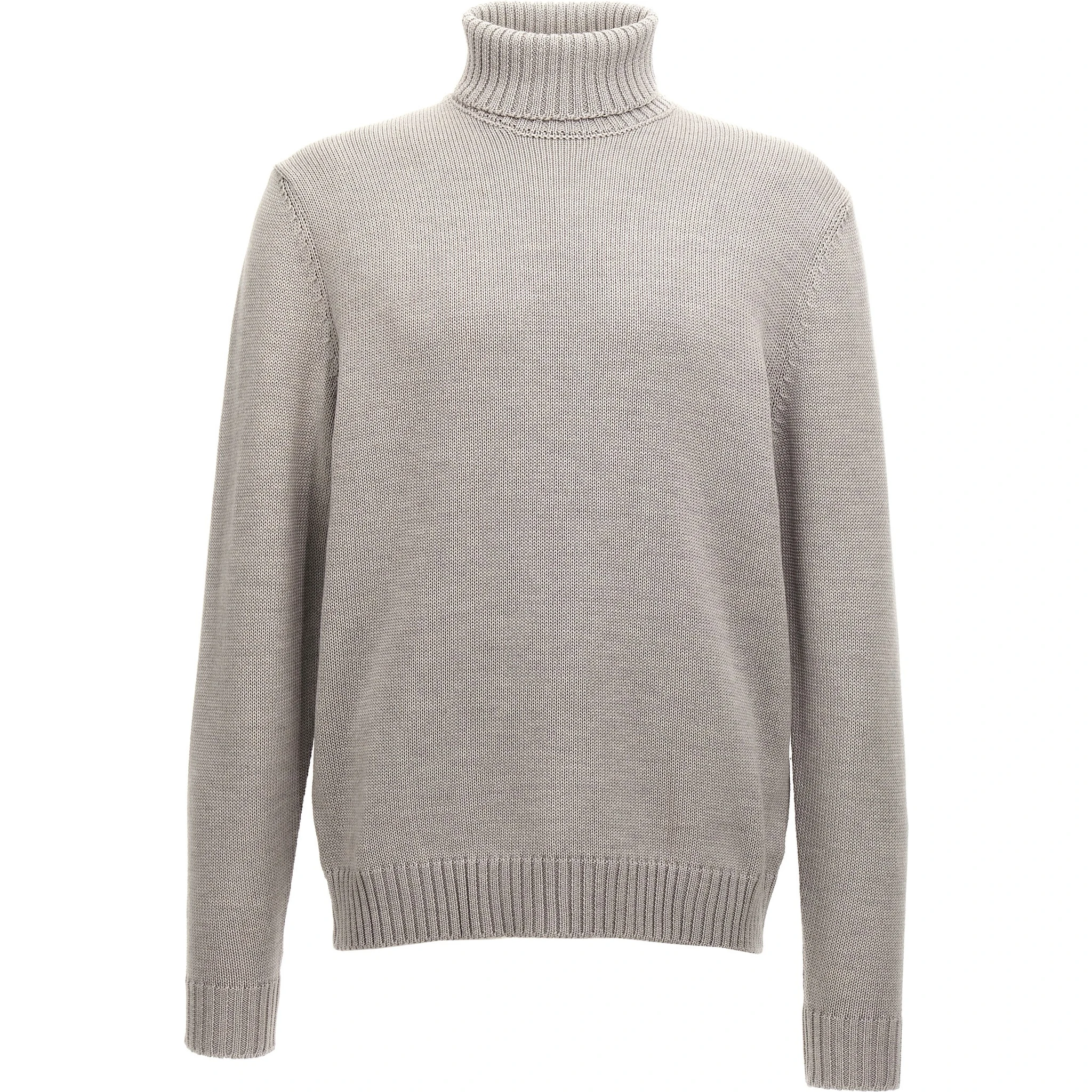 Gray Virgin Wool Cardigan